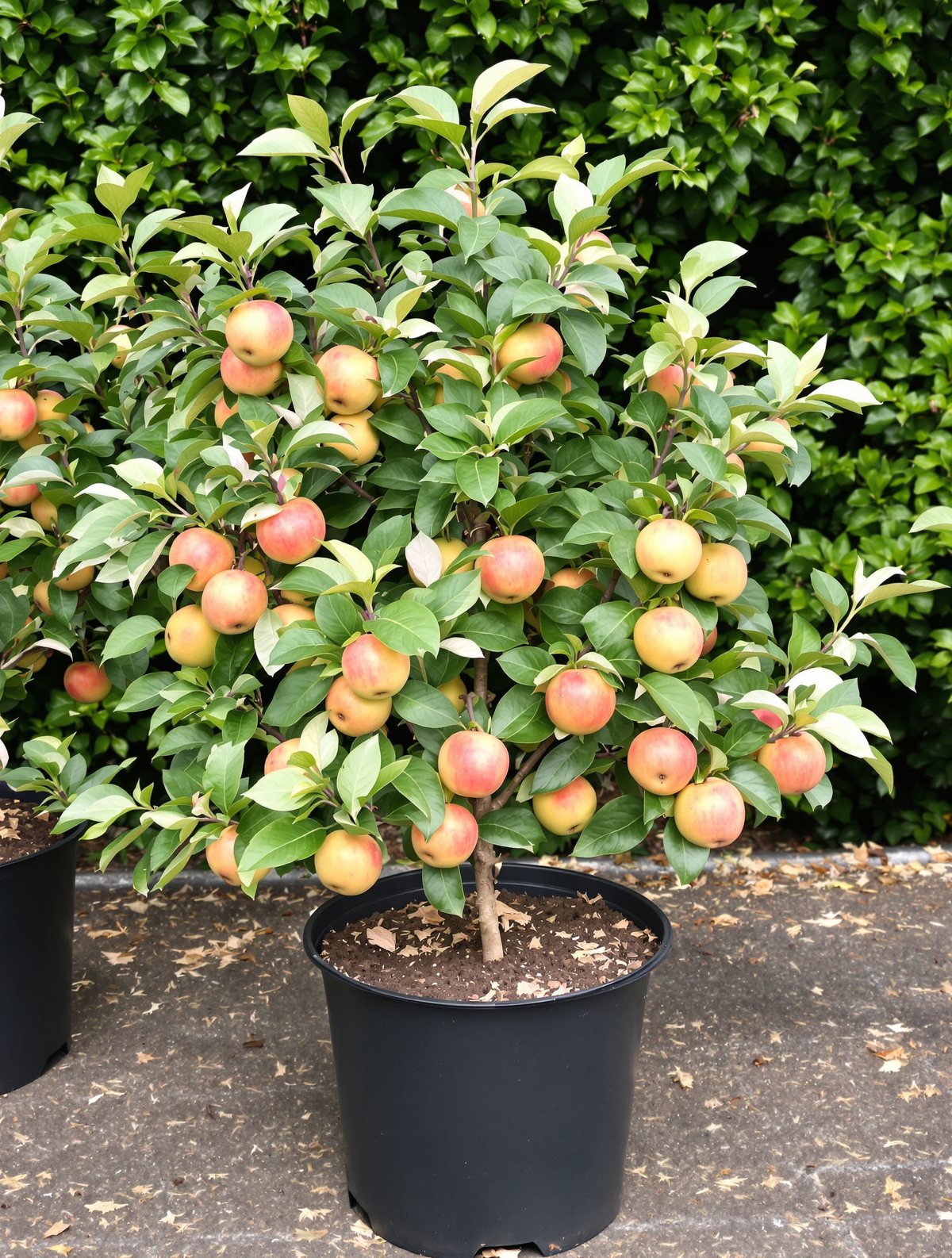 KI-generiertes Beispielbild: Apfel ‚Rubinette‘